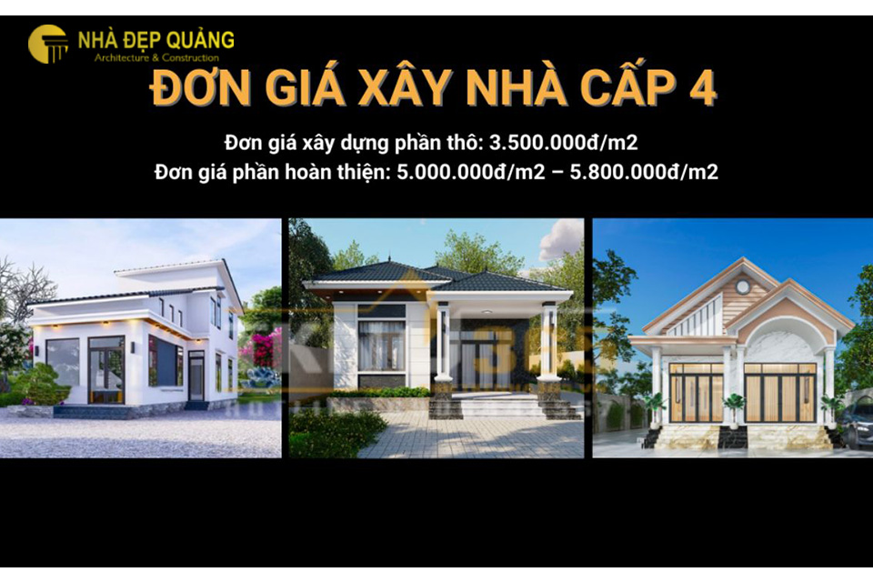 mẫu nhà cấp 4 nông thôn