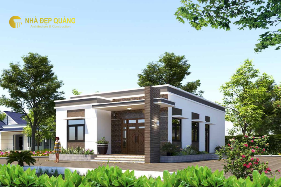 mẫu nhà cấp 4 đẹp giá rẻ 300 triệu