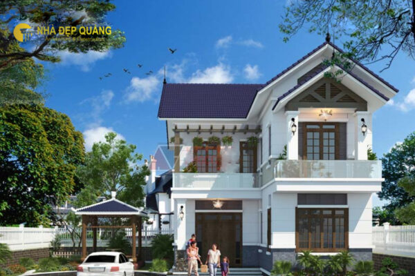 mẫu nhà 2 tầng đẹp