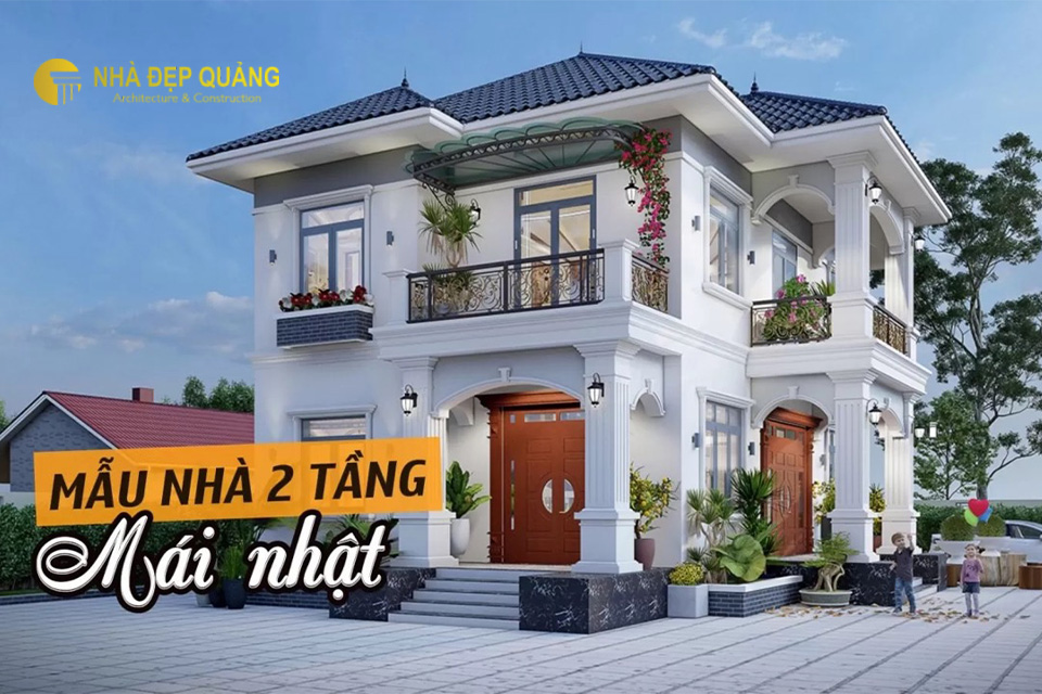 mẫu nhà mái nhật