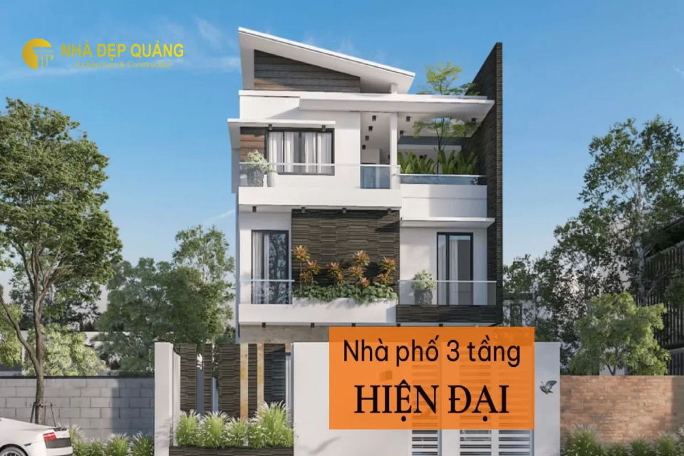 mẫu nhà phố đẹp