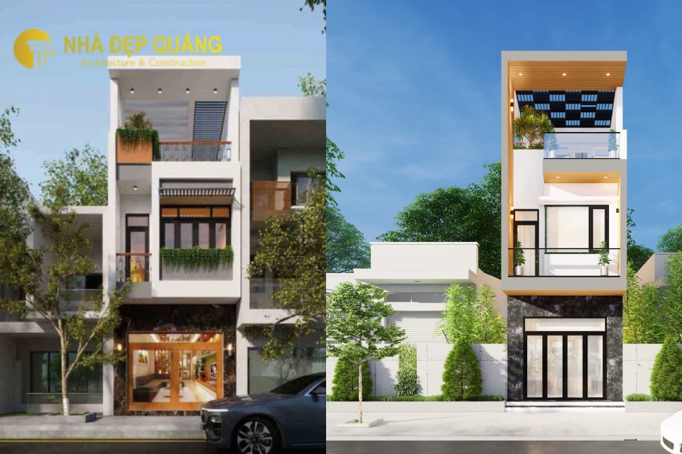 Nhà phố 2 tầng mặt tiền 4m