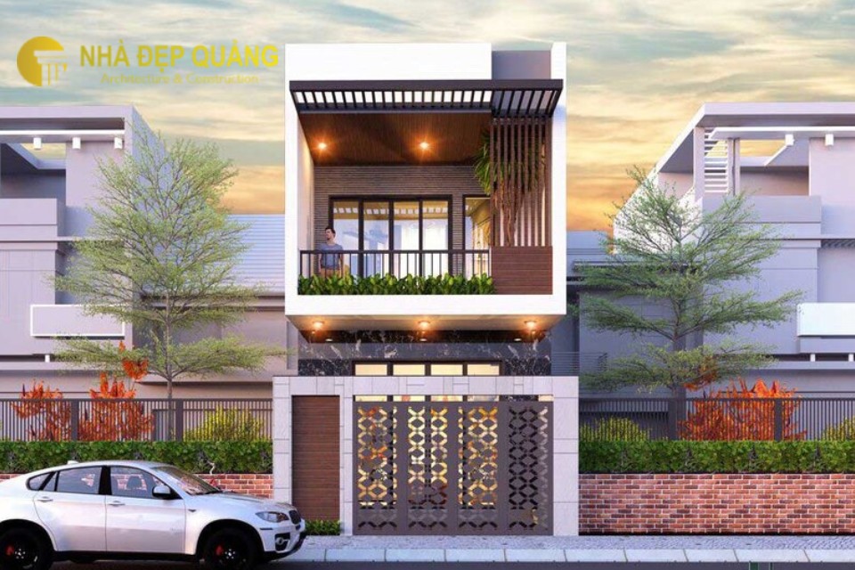 Nhà phố 2 tầng mặt tiền 5m