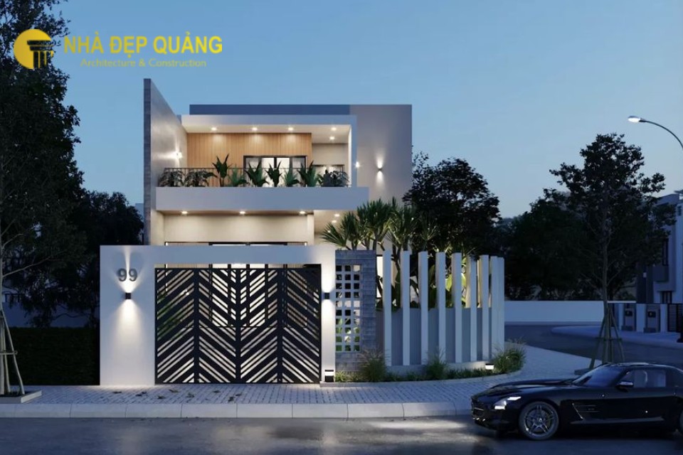 Nhà phố 2 tầng 2 mặt tiền
