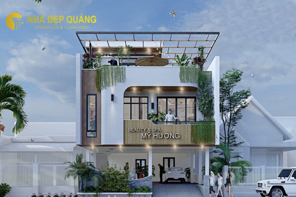 Nhà phố 2 tầng kết hợp kinh doanh