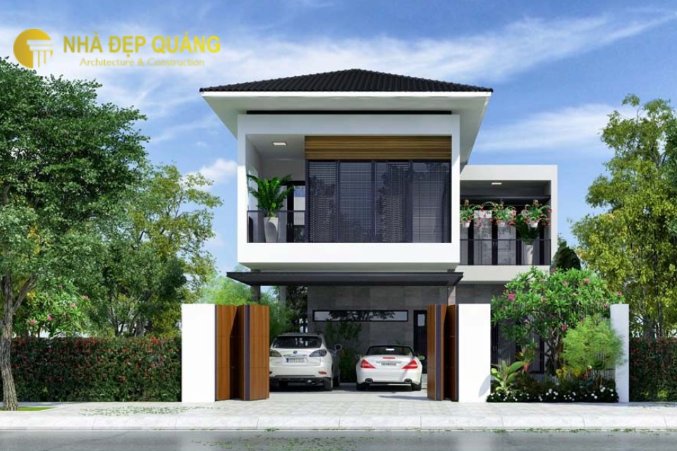 Nhà phố 2 tầng có gara