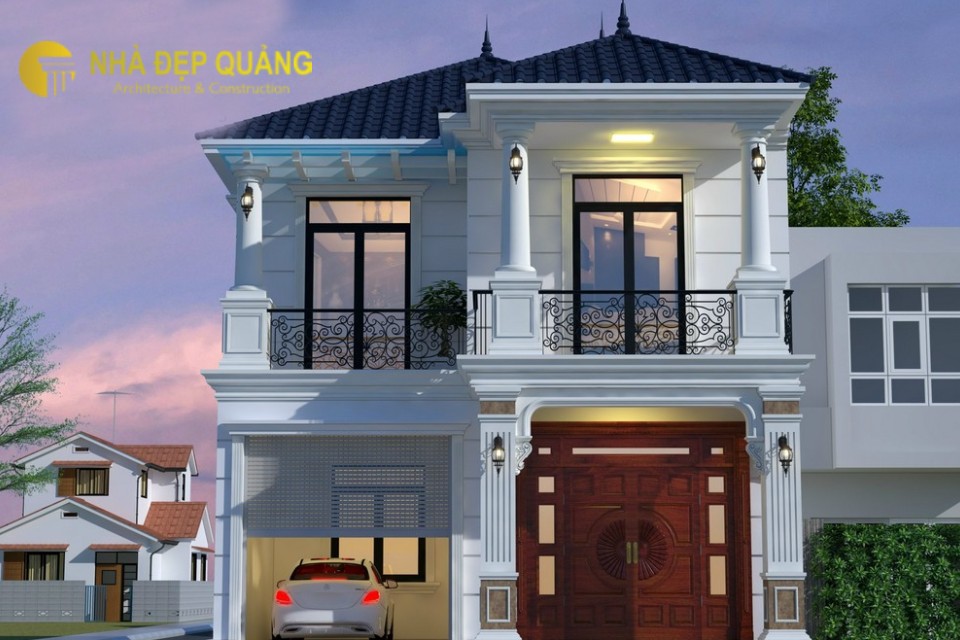Nhà phố 2 tầng có gara