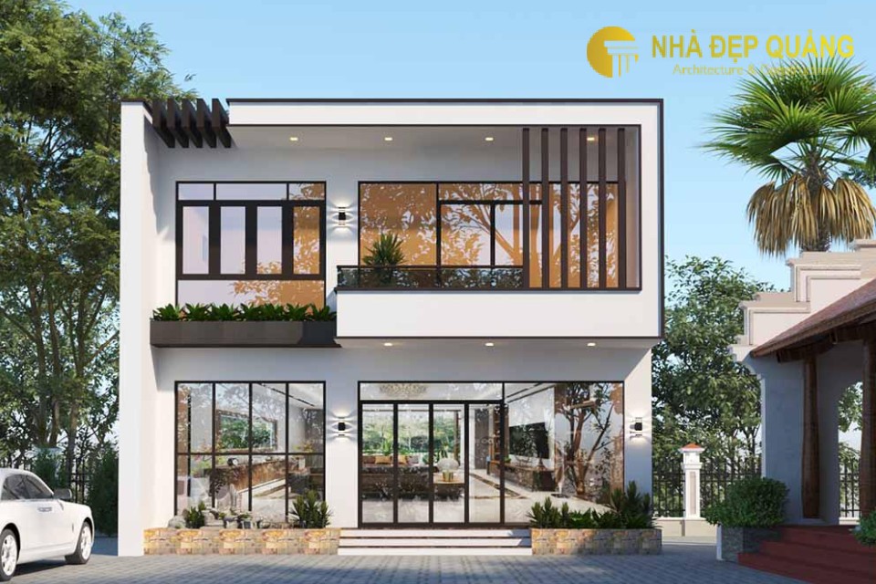 Nhà Đẹp Quảng – Sự lựa chọn hàng đầu cho thiết kế nhà phố 2 tầng đẹp
