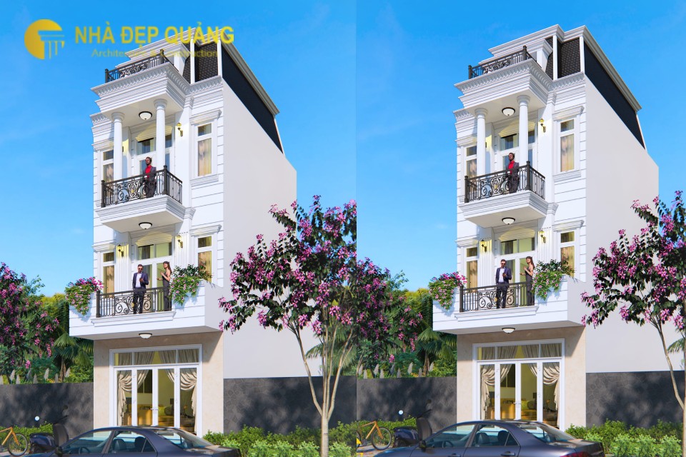 Độ phức tạp của bản vẽ thiết kế chịu ảnh hưởng lớn bởi phong cách kiến trúc mà gia chủ lựa chọn
