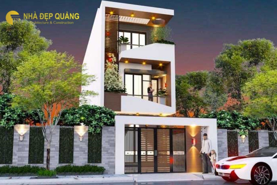 Nhà phố 5x20m 3 tầng