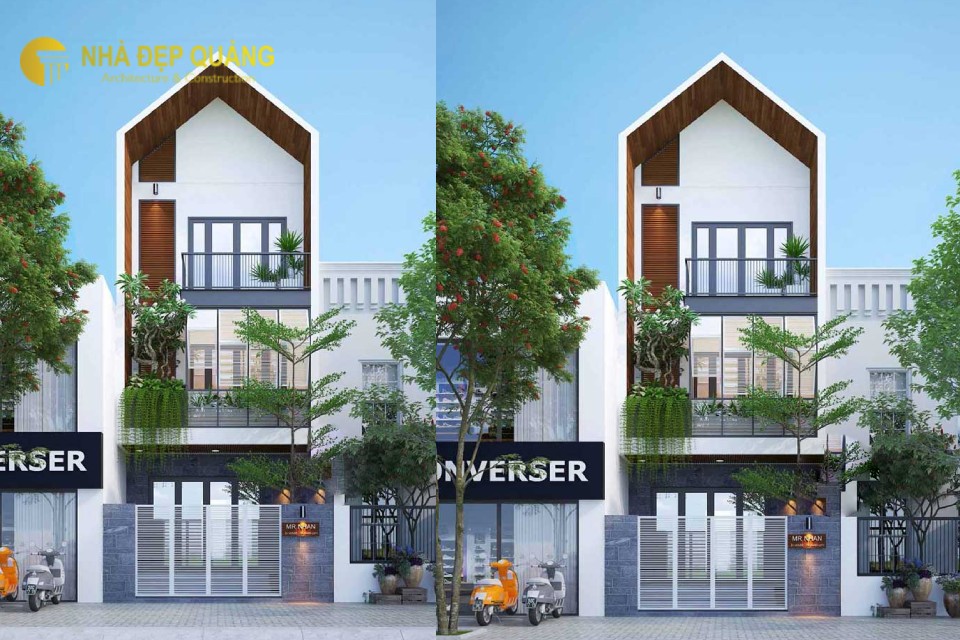 Nhà phố 5x20m 3 tầng