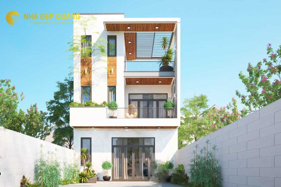 Thiết kế nhà phố 3 tầng 7x15m