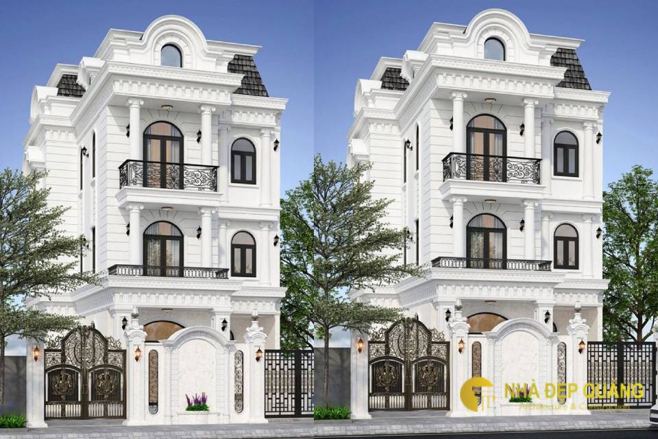 Chi phí xây dựng nhà tân cổ điển 3 tầng phụ thuộc vào nhiều yếu tố khác nhau