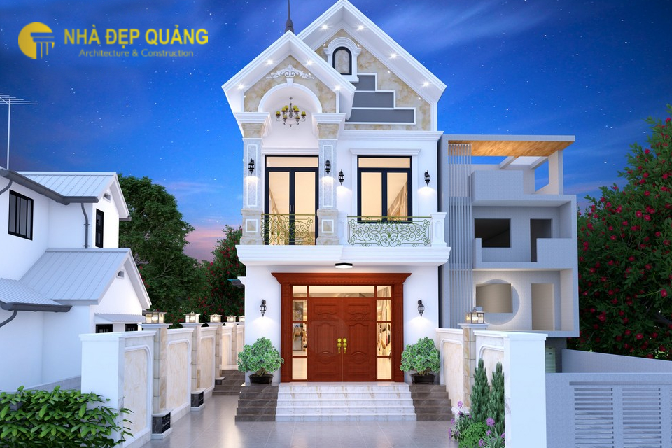 Hệ mái này không chỉ bảo vệ ngôi nhà khỏi tác động xấu của thời tiết mà còn giữ cho không gian bên trong luôn mát mẻ