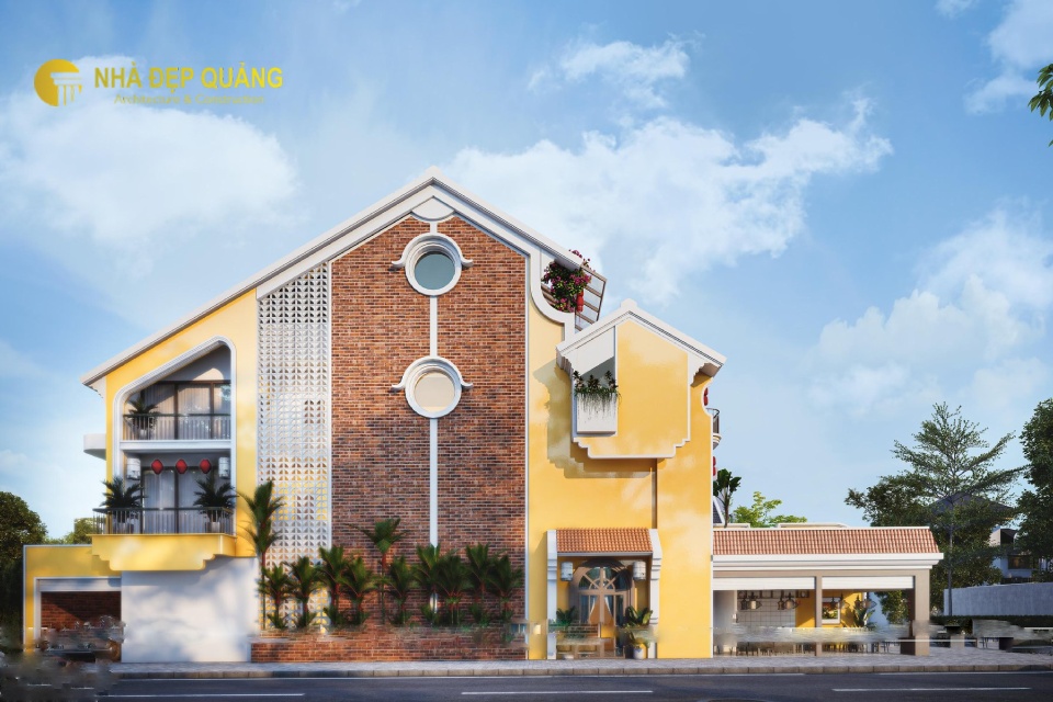 thiết kế nhà đẹp tại Hội An của Nhà Đẹp Quảng